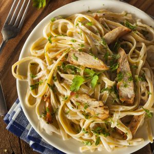 Chicken Fettuccine Alfredo